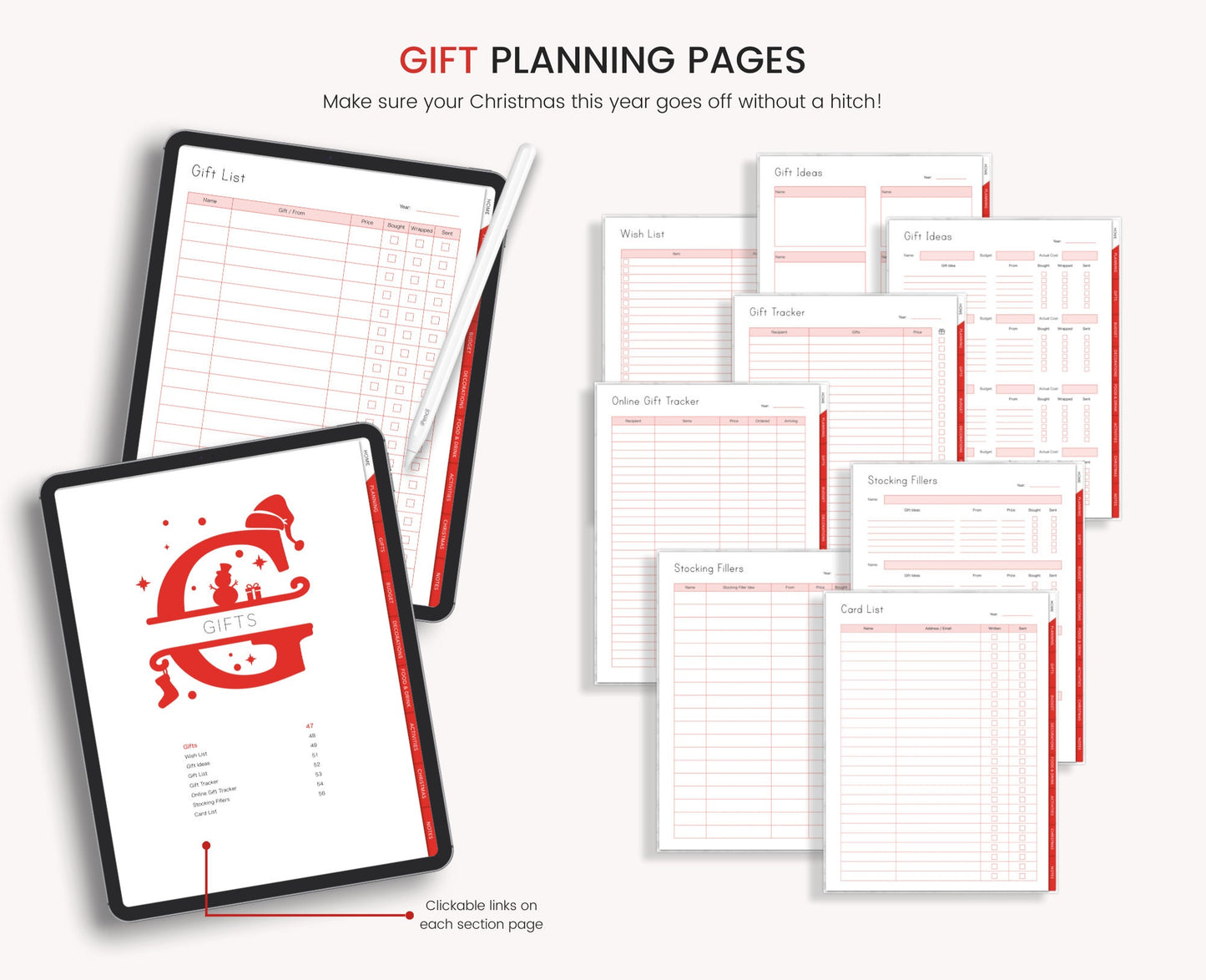 Christmas Planner (Portrait)