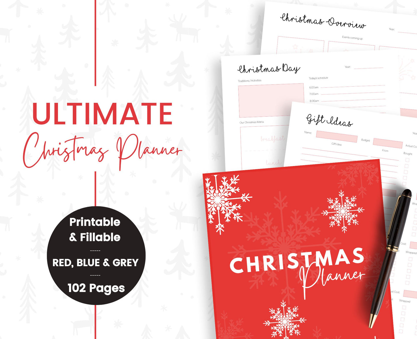 Christmas Planner (Printable)