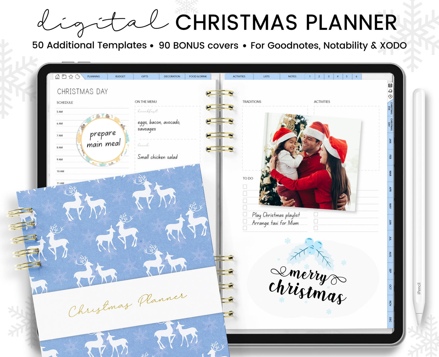 Christmas Planner (Landscape)