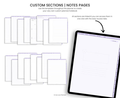Digital Budget Planner (Pastels)
