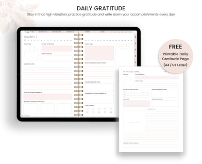 Digital Gratitude Journal (Landscape)