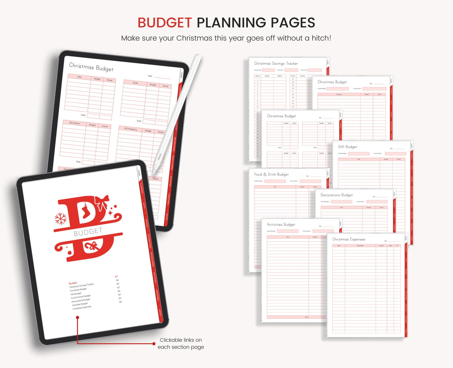 Christmas Planner (Portrait)